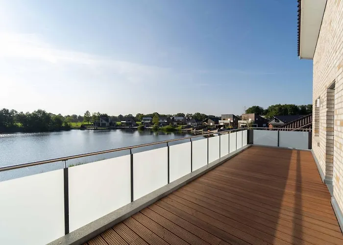 Seevilla Am Mit Sauna, Kamin, Privatem Steg Und Seezugang 펜션 Barssel (Cloppenburg)